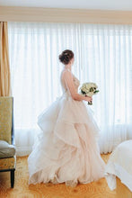 Load image into Gallery viewer, Sottero and Midgley &#39;Amelie&#39; size 6 used wedding dress side view on bride
