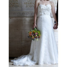 Load image into Gallery viewer, Anaiss &#39;Sophie&#39; Lace &amp; Beaded Wedding Dress - Anaiss - Nearly Newlywed Bridal Boutique - 1
