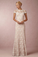 Load image into Gallery viewer, BHLDN &#39;Beautiful&#39; size 8 used wedding dress front view on model
