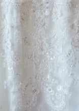 Load image into Gallery viewer, Sottero and Midgley &#39;Celine&#39; size 4 used wedding dress close up of fabric
