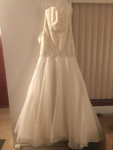 Load image into Gallery viewer, Jim Hjelm &#39;Blush by Hayley Paige&#39; size 8 sample wedding dress front view on hanger

