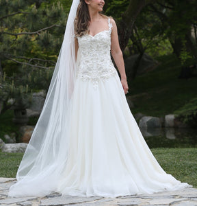 romantic bohemian wedding dress (romance queen)
