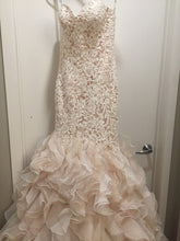 Load image into Gallery viewer, Madison James &#39;155&#39; size 8 new wedding dress front view on hanger
