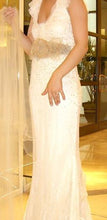 Load image into Gallery viewer, Sleeveless Vera Wang Embellished Wedding Dress - Vera Wang - Nearly Newlywed Bridal Boutique - 1
