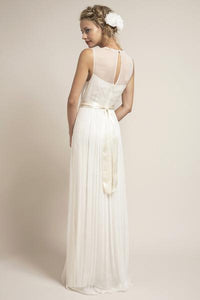 Saja Wedding 'HB6979' size 0 new wedding dress back view on model