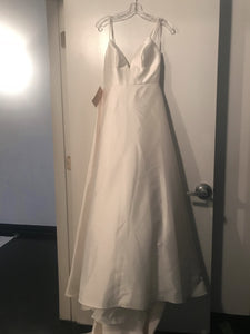 BHLDN 'Opaline' size 4 new wedding dress front view on hanger