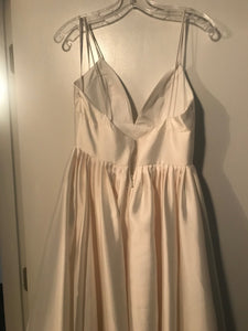 BHLDN 'Opaline' size 4 new wedding dress back view on hanger