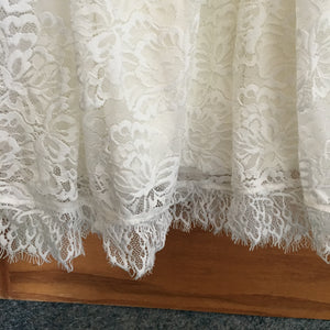 BHLDN 'Indiana' size 4 new wedding dress view of hemline