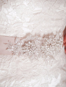 Stella York '5939' size 8 used wedding dress view of belt