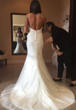 Load image into Gallery viewer, Maggie Sottero &#39;Marnie&#39; size 4 new wedding dress back view on bride
