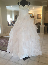 Load image into Gallery viewer, Mori Lee &#39;1965&#39; diamante beading on organza - Mori Lee - Nearly Newlywed Bridal Boutique - 1
