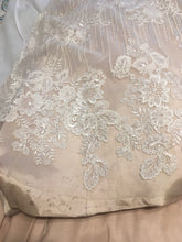 Load image into Gallery viewer, Allure &#39;9350&#39; size 4 used wedding dress view of dusting
