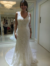 Load image into Gallery viewer, Casablanca &#39;Imperial&#39; size 12 new wedding dress front view on bride
