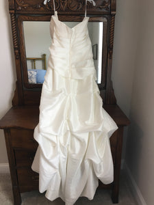 Impression Bridal 'Destiny' size 12 new wedding dress back view on hanger