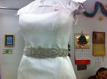 Load image into Gallery viewer, Romona Keveza Silk Mermaid Wedding Dress - Romona Keveza - Nearly Newlywed Bridal Boutique - 3

