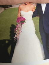 Load image into Gallery viewer, Monique Lhuillier &#39;Aspen&#39; size 2 used wedding dress front view on bride
