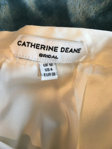 Catherine Deane 'Skirt' size 6 new wedding dress view of tag