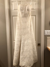 Load image into Gallery viewer, Mori Lee &#39;4169&#39; size 8 used wedding dress front view on hanger
