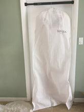 Load image into Gallery viewer, Melissa Sweet &#39;Embroidered and Beaded&#39; size 14 new wedding dress view in bag
