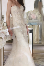 Load image into Gallery viewer, Maggie Sottero &#39;Avery&#39; size 10 new wedding dress front view on model
