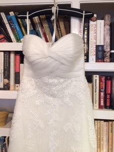 White one 'Lace Dress' - W1 - Nearly Newlywed Bridal Boutique - 1