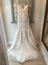Load image into Gallery viewer, Allure &#39;C283&#39;size 12 used wedding dress back view on hanger 
