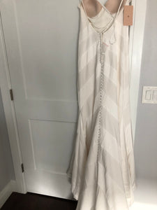 BHLDN 'Emblem' size 4 new wedding dress back view on hanger