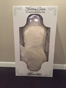 Demetrios '120' size 2 used wedding dress in box