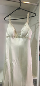 Tara Keely 'Classic' size 4 used wedding dress front view on hanger