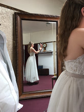 Load image into Gallery viewer, Watters &#39;Willowby/Wtoo&#39; size 8 used wedding dress back view on bride
