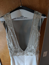 Load image into Gallery viewer, Eddy K. &#39;1132&#39; size 8 used wedding dress back view close up
