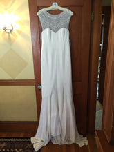 Load image into Gallery viewer, Nicole Miller &#39;Lily&#39; size 6 new wedding dress front view on hanger
