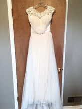 Load image into Gallery viewer, Maggie Sottero &#39;Patience Lynette&#39; size 12 new wedding dress front view on hanger
