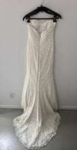 Load image into Gallery viewer, Nicole Miller &#39;Poppy&#39; size 0 used wedding dress back view on hanger
