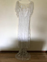 Load image into Gallery viewer, Rue De Seine &#39;Poppy&#39; size 2 used wedding dress front view on hanger
