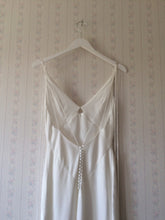 Load image into Gallery viewer, Top Shop &#39;V Neck&#39; size 4 new wedding dress back view on hanger
