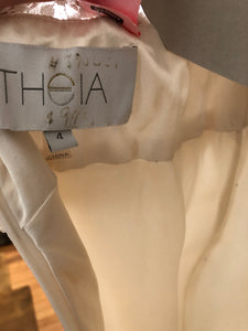 Theia 'Romantic' size 4 used wedding dress view of tag