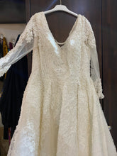 Load image into Gallery viewer, Alma Novia &#39;Beaded Long Sleeved Ball Gown NS3926&#39;
