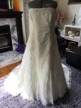 Load image into Gallery viewer, Maggie Sottero &#39;A3021&#39; size 24 new wedding dress front view on mannequin
