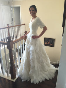 Custom Made 'Tulle Gown' - tulle - Nearly Newlywed Bridal Boutique - 4