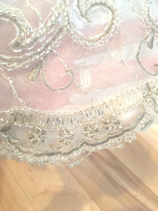 Ysa Makino '253579' size 8 used wedding dress close up of detail