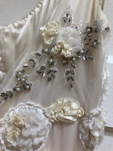 Claire Pettibone 'Crescent' size 6 used wedding dress view of trim