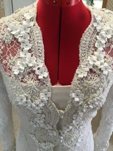 Badgley Mischka 'Elegant Lace' - Badgley Mischka - Nearly Newlywed Bridal Boutique - 3