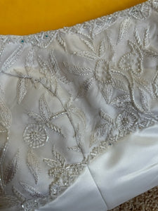 Jasmine Couture Bridal 'Classic Cap Sleeve Scoop Neck A-Line 188'
