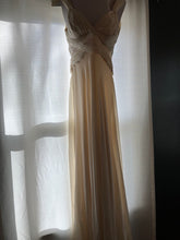 Load image into Gallery viewer, Theia &#39;Romantic&#39; size 4 used wedding dress front view on hanger
