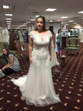 Load image into Gallery viewer, Maggie Sottero &#39;Sundance&#39; size 8 used wedding dress front view on bride
