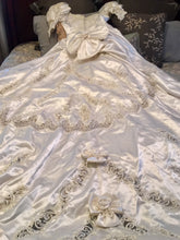 Load image into Gallery viewer, Mori Lee &#39;Princess&#39; size 12 used wedding dress back view of dress
