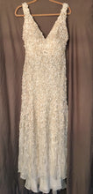Load image into Gallery viewer, Monique Lhuillier &#39;Chandler&#39; size 8 used wedding dress front view on hanger
