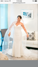 Load image into Gallery viewer, Alvina Valenta &#39;Ti Adora&#39; size 4 used wedding dress front view on bride
