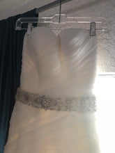 Load image into Gallery viewer, Jim Hjelm &#39;Allure Romance&#39; size 2 used wedding dress front view on hanger
